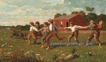  pittore - Snap le fouet réalisme peintre Winslow Homer